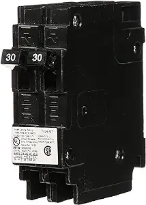 Siemens Q3030 Two 30-Amp Single Pole 120-Volt Circuit Breaker