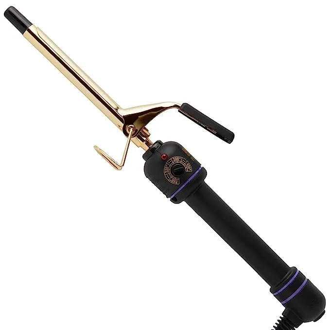 Hot Tools Professional 0.5 Inch 24K Gold Extra-Long Barrel Curling Iron/Wand Model No. HT1103