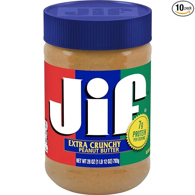 Jif Extra Crunchy Peanut Butter