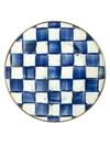 MACKENZIE-CHILDS ROYAL CHECK DESSERT PLATE (20CM)