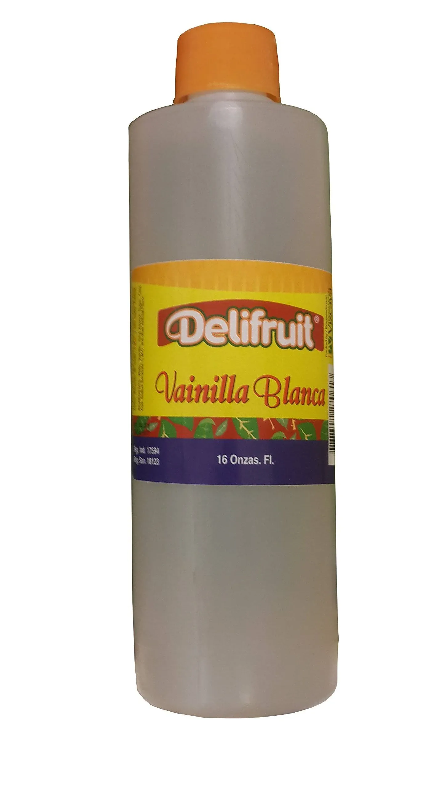 Delifruit Clear Vanilla Extract from Dominican Republic 16 oz.