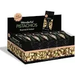 Wonderful Roasted and Salted Pistachios - 1.5 oz Bag, 24/Pack