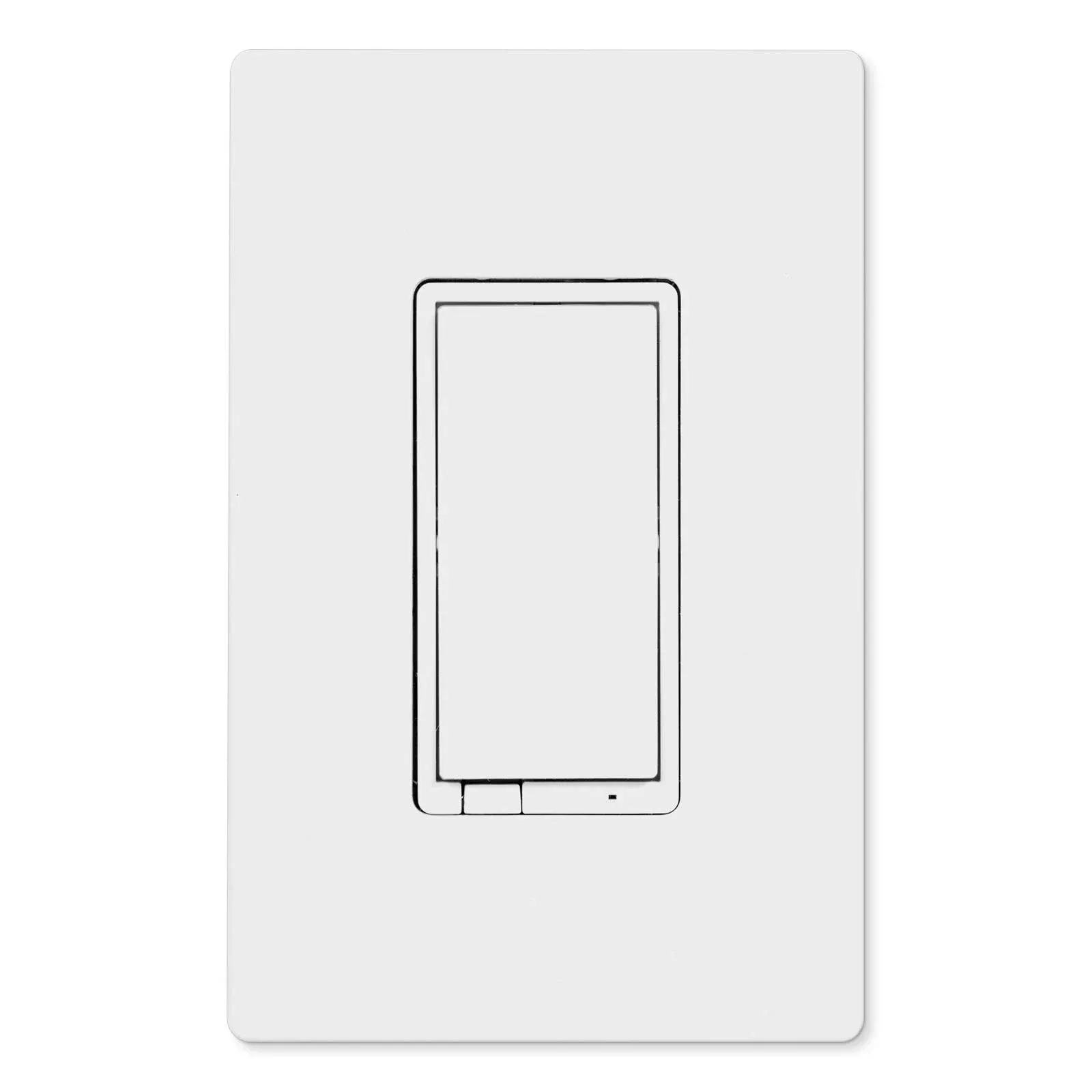 Enbrighten 58438 Z-Wave Plus V2 In-Wall Smart Paddle Dimmer, 700 Series, Size: 1, White