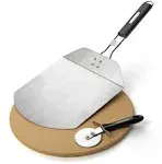 Cuisinart CPS-445, 3-Piece Pizza Grilling Set, Stainless Steel