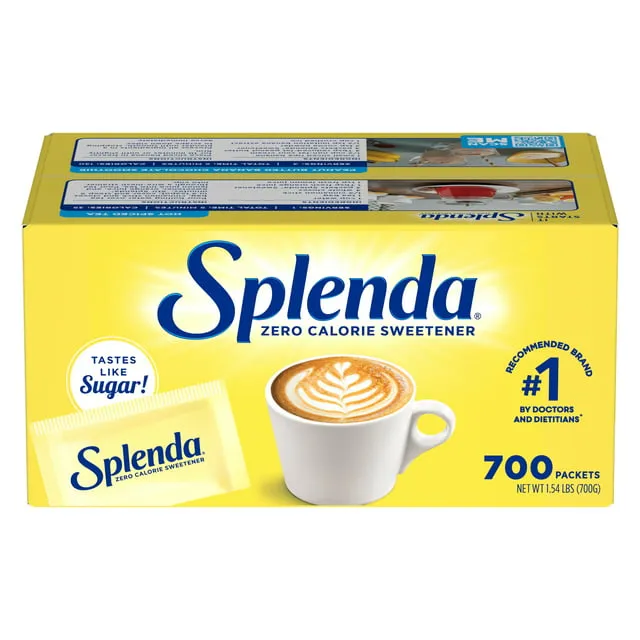 Splenda No Calorie Sweetener Value Pack, 1000 Individual Packets, 2.2 lbs,1000 Count (Pack of 1)