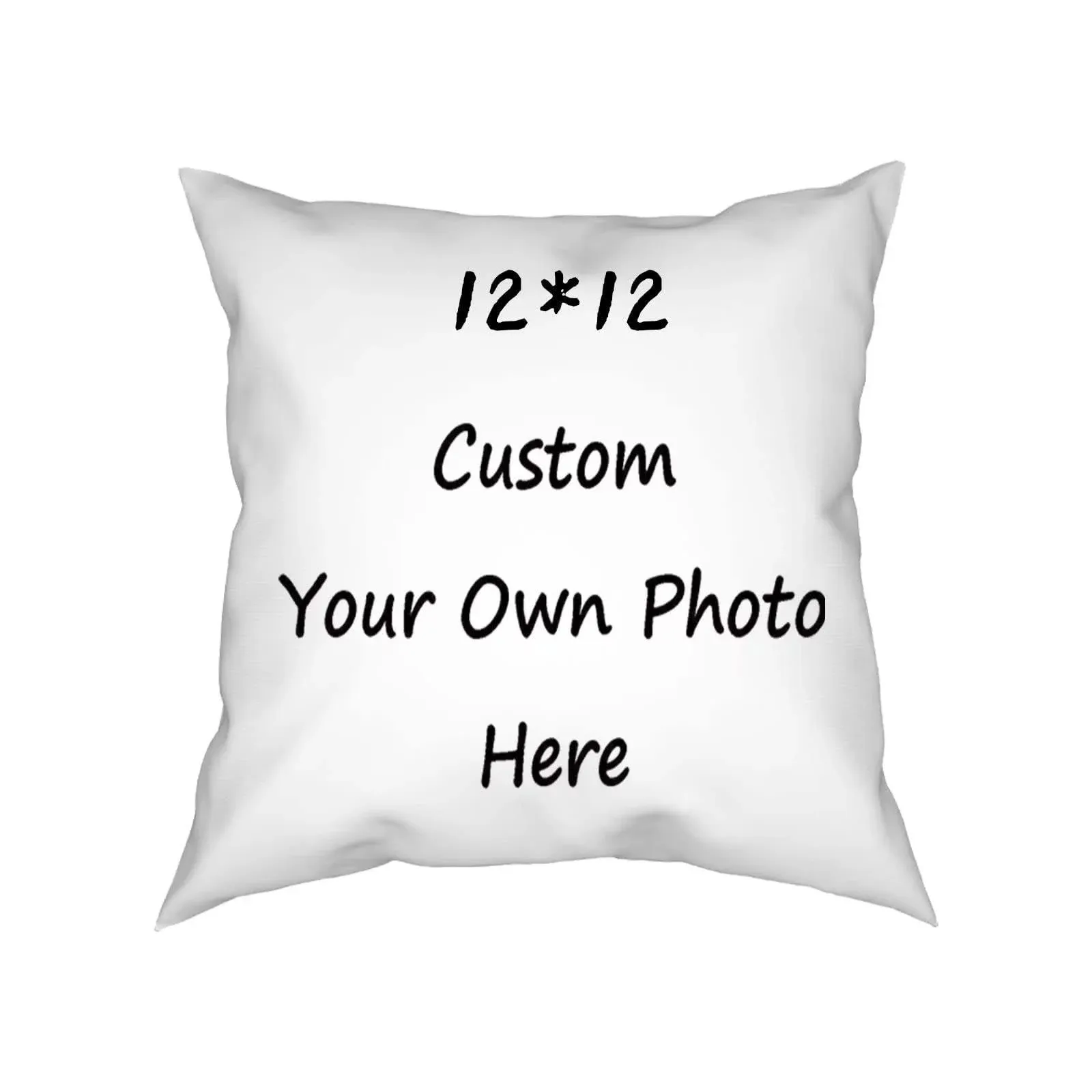 Custom Pillow Case, Design Photos or Text Customize Throw Pillowcase, Two-Sides ...