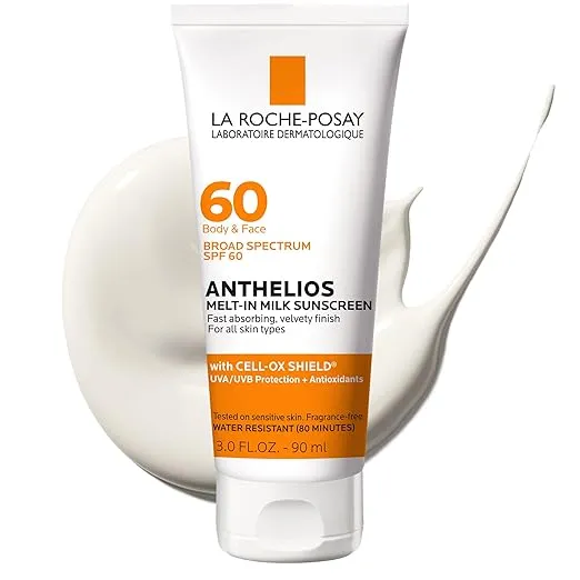 Anthelios Melt-In Milk Body and Face Sunscreen SPF 60