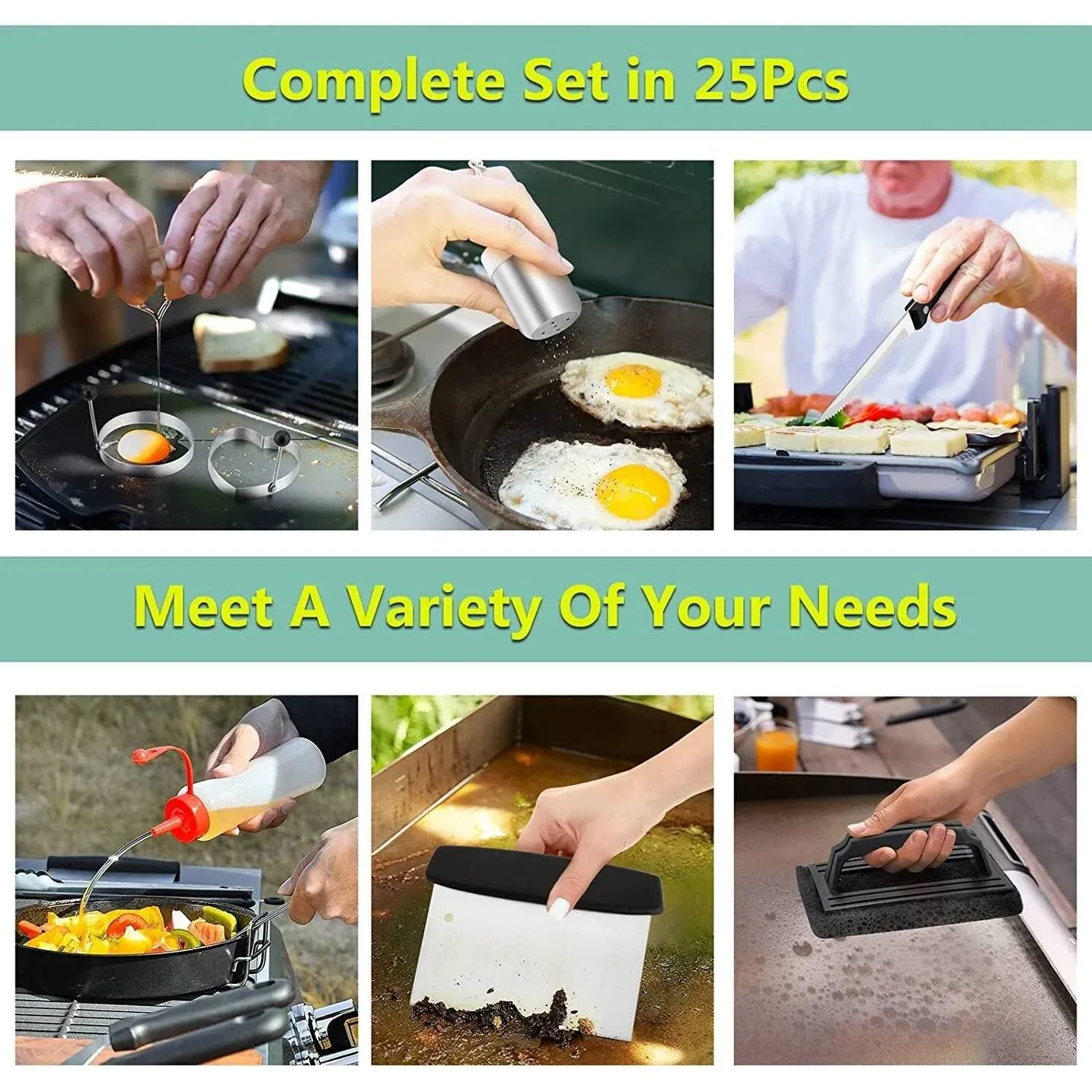 25-Piece Baking Pan Accessory Kit