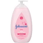 Johnson's Moisturizing Pink Baby Body Lotion with Coconut Oil, 27.1 oz