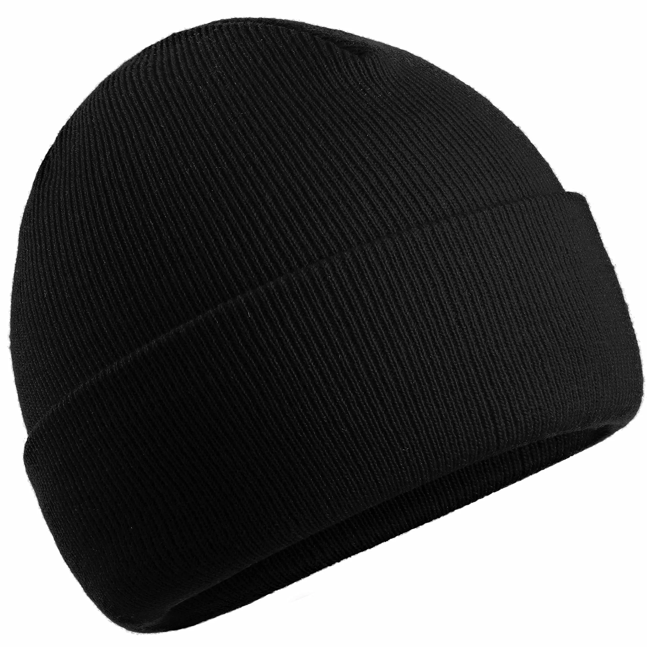 Unisex Winter Fold Over Ski Hat Beanies Your Choice of 9 Colors FREE SHIPPING