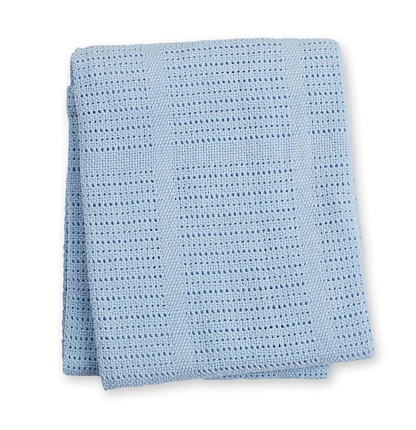 Mary Meyer lulujo Baby Cellular Baby Blanket, Blue