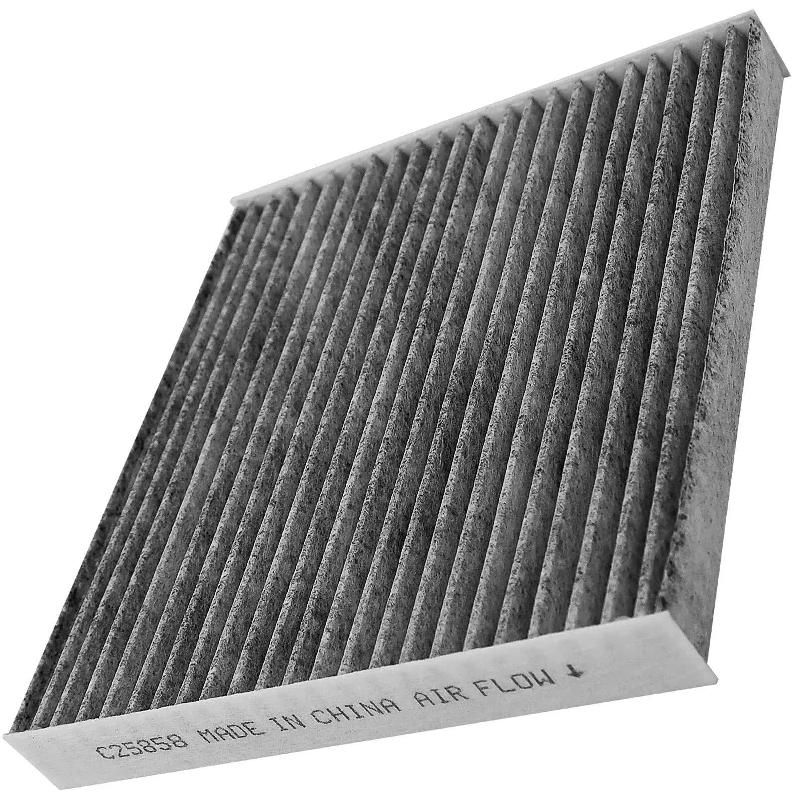 MotorbyMotor C25858 (CF11671) Cabin Air Filter Fits for Jeep Wagoneer, Mazda CX-7, Ram 1500 2500 3500 4500 5500 Premium Air Filter