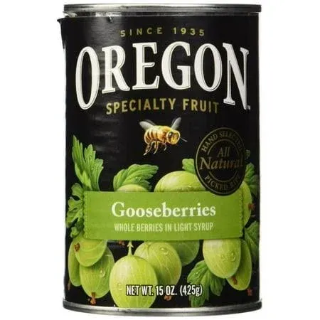 OREGON GOOSEBERRY 15 OZ - Pack of 8