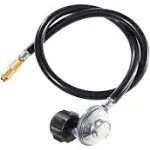 Blackstone 3 Ft Rubber Propane Griddle Adapter Hose Tool with Regulator