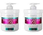 Advanced Clinicals Bulgarian Rose Anti Aging Rescue Cream 16 oz