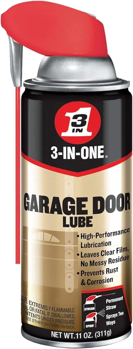 3-in-one Professional Garage Door Lubricant Smart Straw